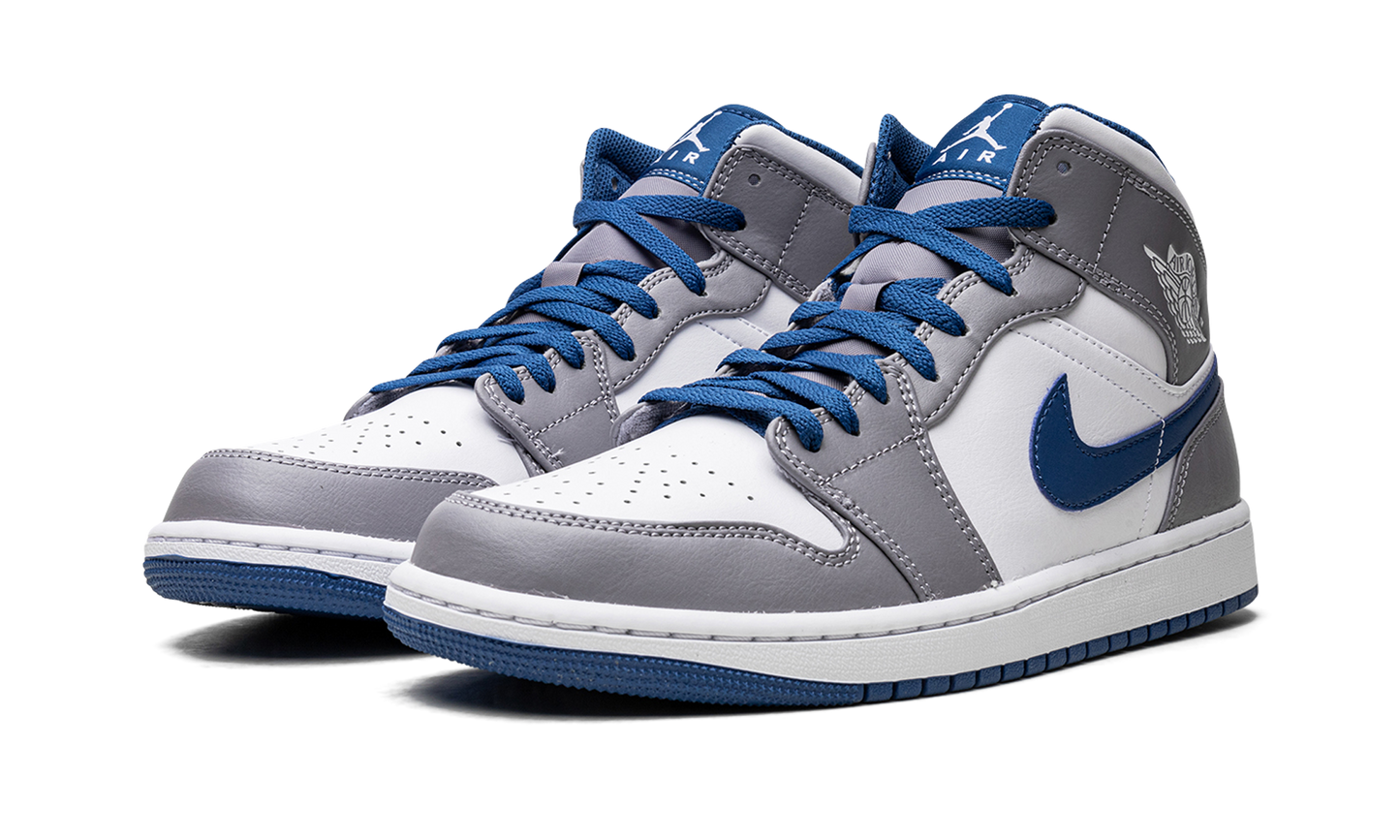 Air Jordan 1 Mid  True Blue