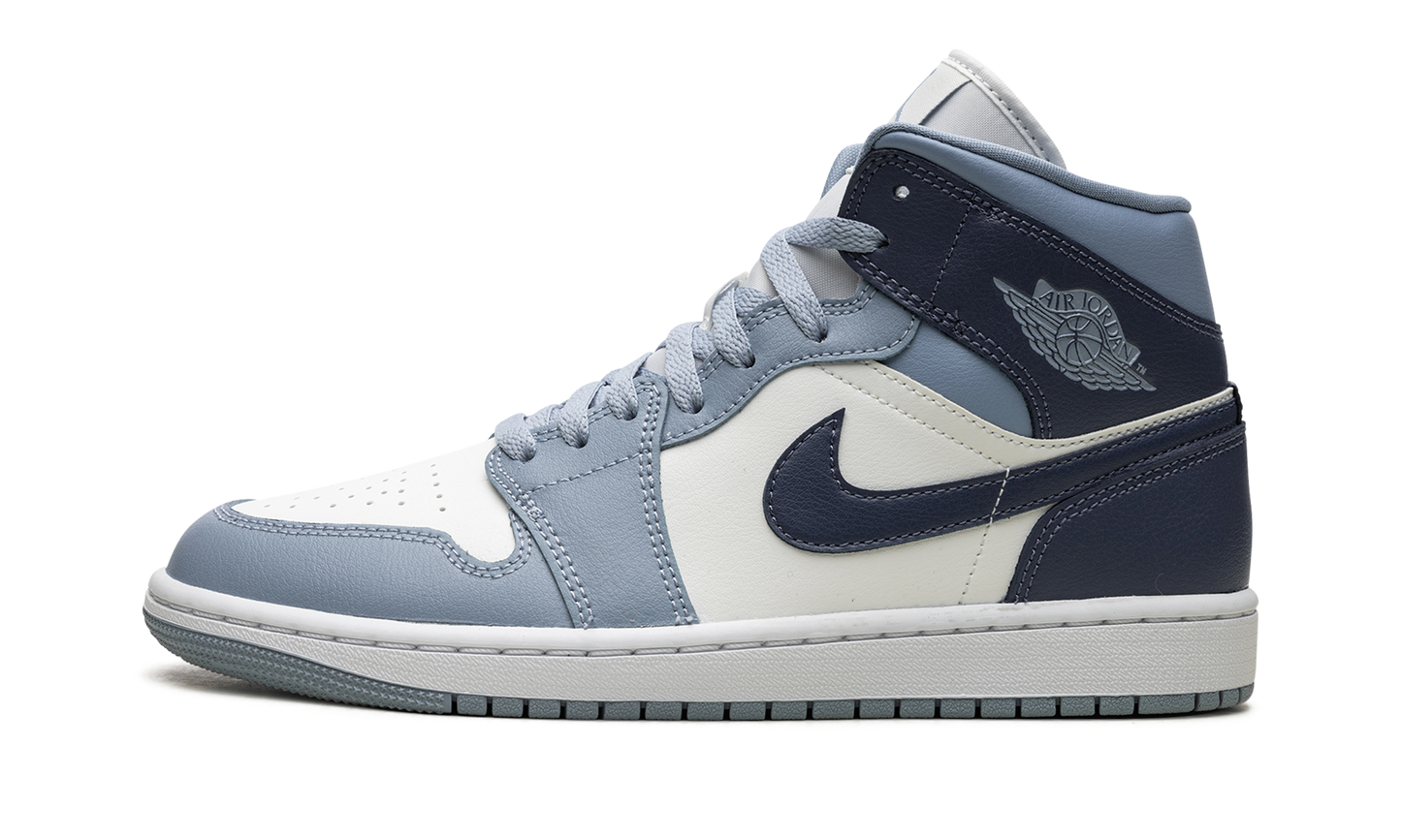 AIR JORDAN 1 MID WMNS  Two-Tone Blue