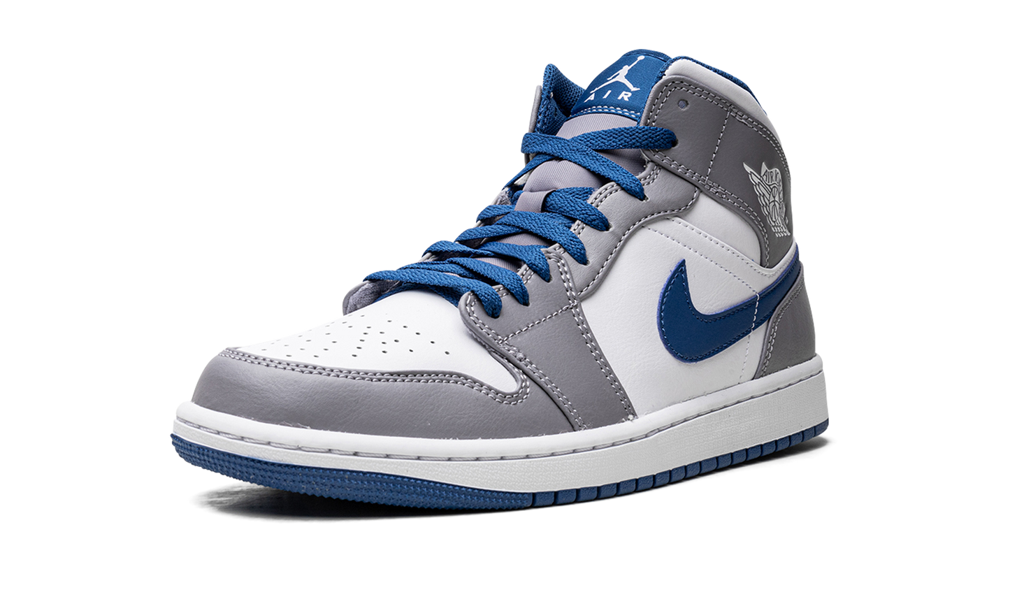 Air Jordan 1 Mid  True Blue