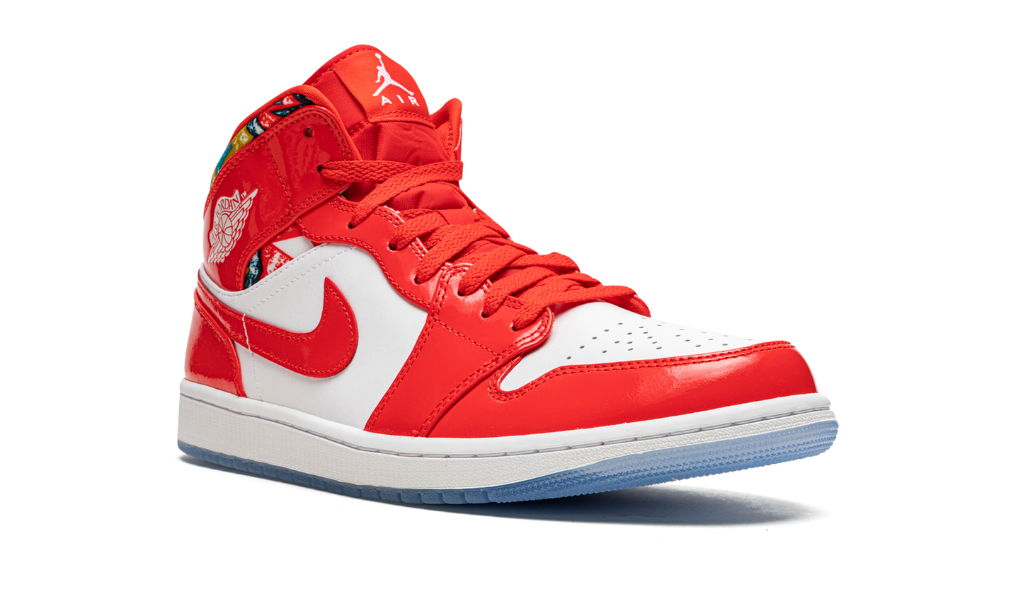 Air Jordan 1 Mid SE  Barcelona Sweater