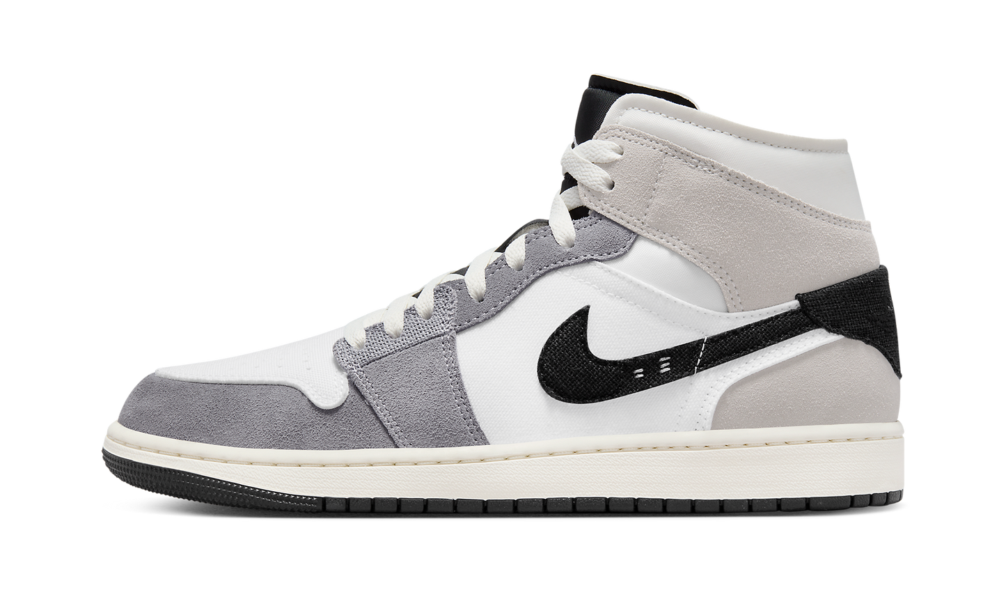 Air Jordan 1 Mid SE Craft  Cement Grey