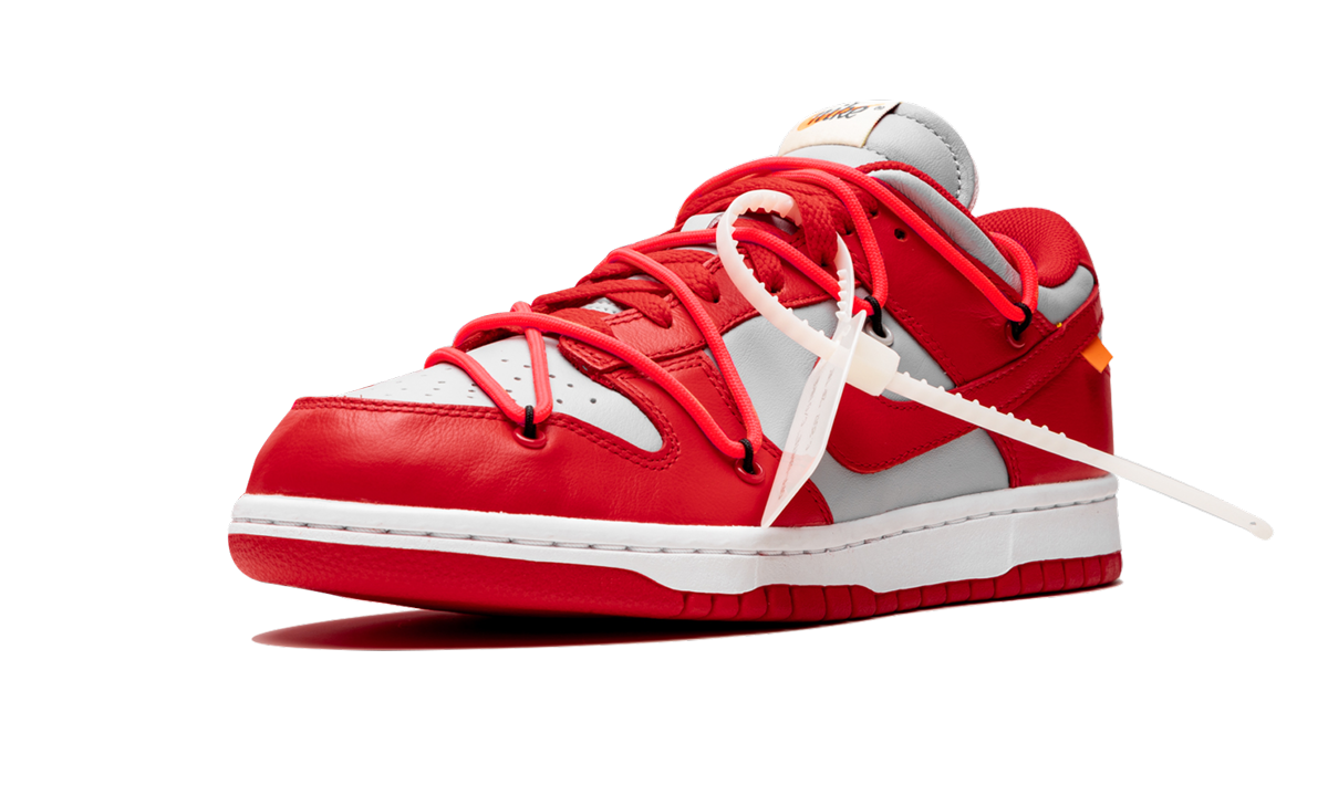 Dunk Low  Off-White - University Red