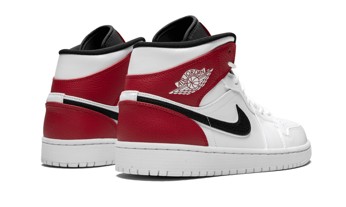 Air Jordan 1 Mid  White Chicago