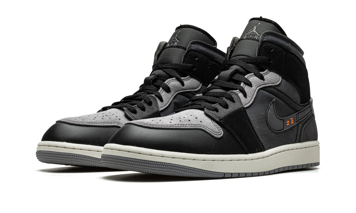 Air Jordan 1 Mid SE Craft  Inside Out - Black