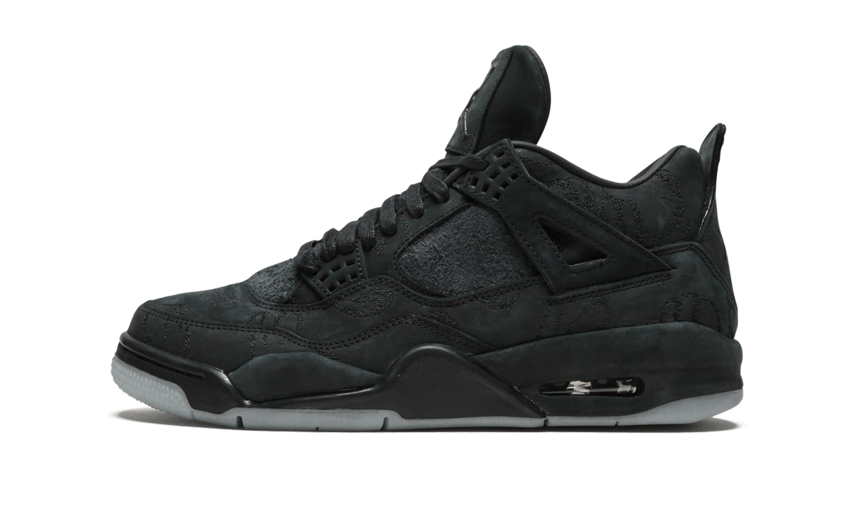 Air Jordan 4 Retro  Kaws - Black