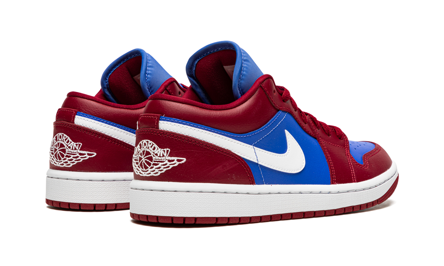 AIR JORDAN 1 LO WMNS  Pomegranate / Medium Blue