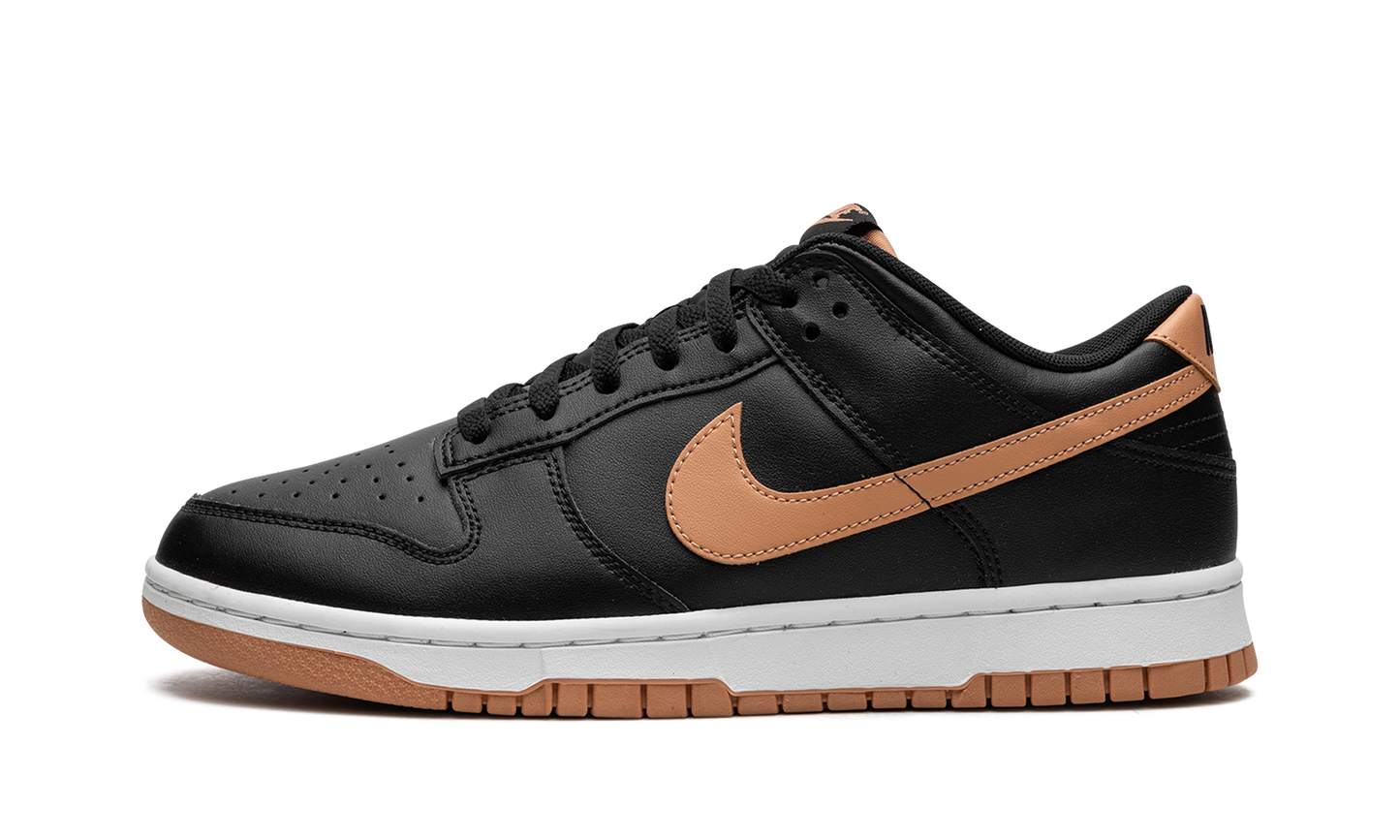 Dunk Low  Black / Amber Brown