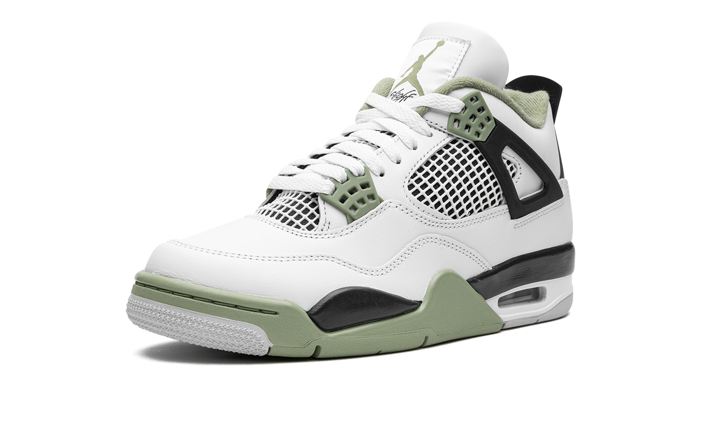 Air Jordan 4 Retro WMNS  Seafoam Oil Green
