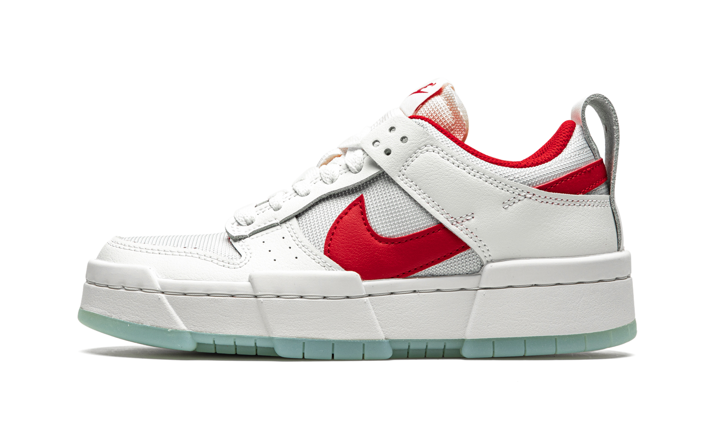 DUNK LO DISRUPT WMNS  Summit White / Gym Red