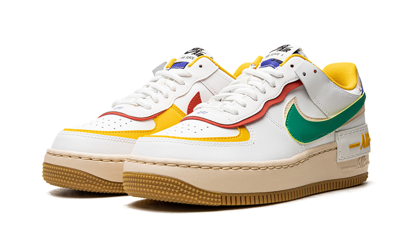 AIR FORCE 1 LO SHADO MNS WMNS  Summit White Neptune Green