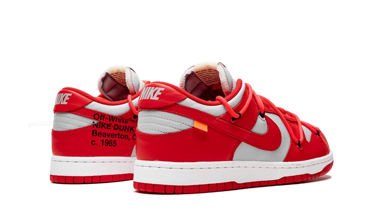 Dunk Low  Off-White - University Red