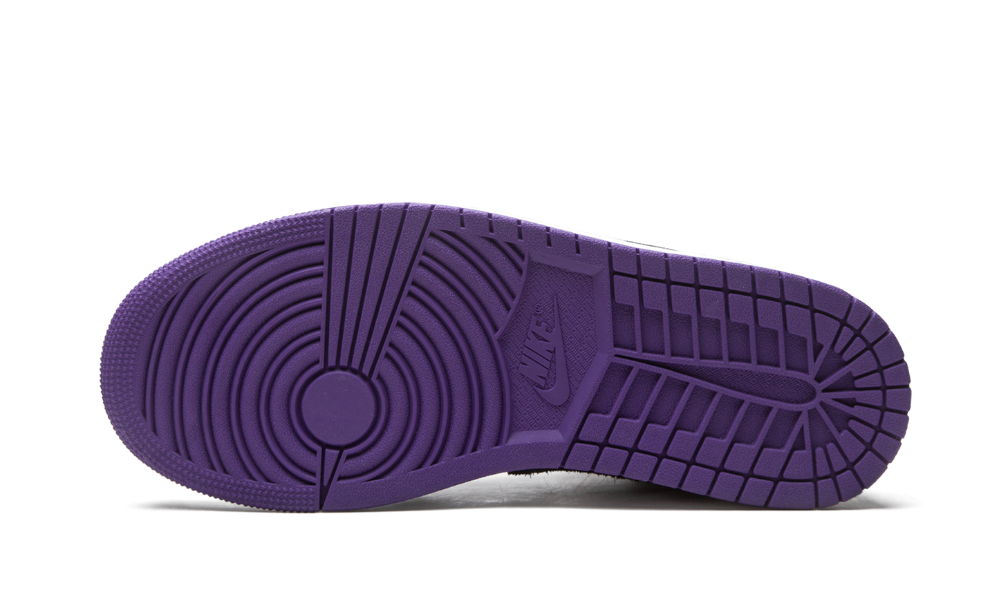 Air Jordan 1 Mid SE  Court Purple Suede