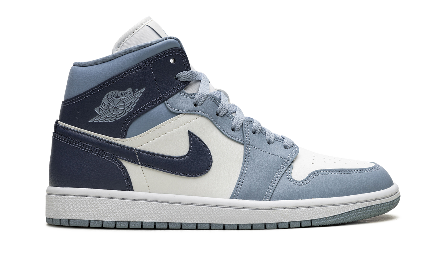AIR JORDAN 1 MID WMNS  Two-Tone Blue