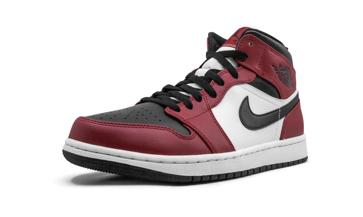 Air Jordan 1 Mid  Chicago Black Toe
