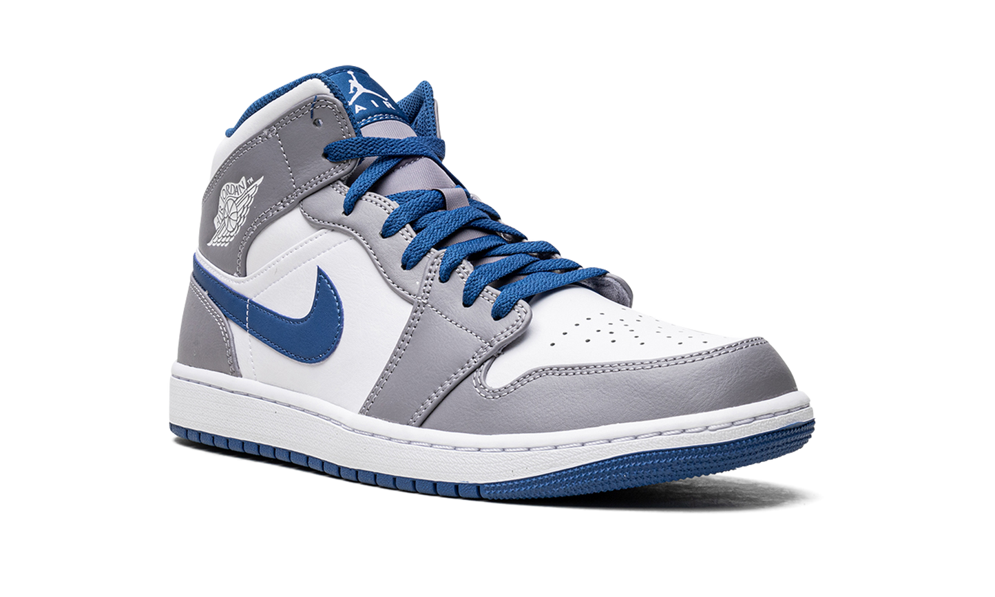 Air Jordan 1 Mid  True Blue