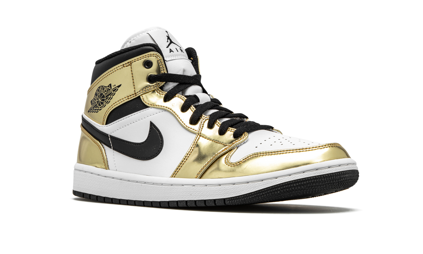 Air Jordan 1 Mid SE  Metallic Gold