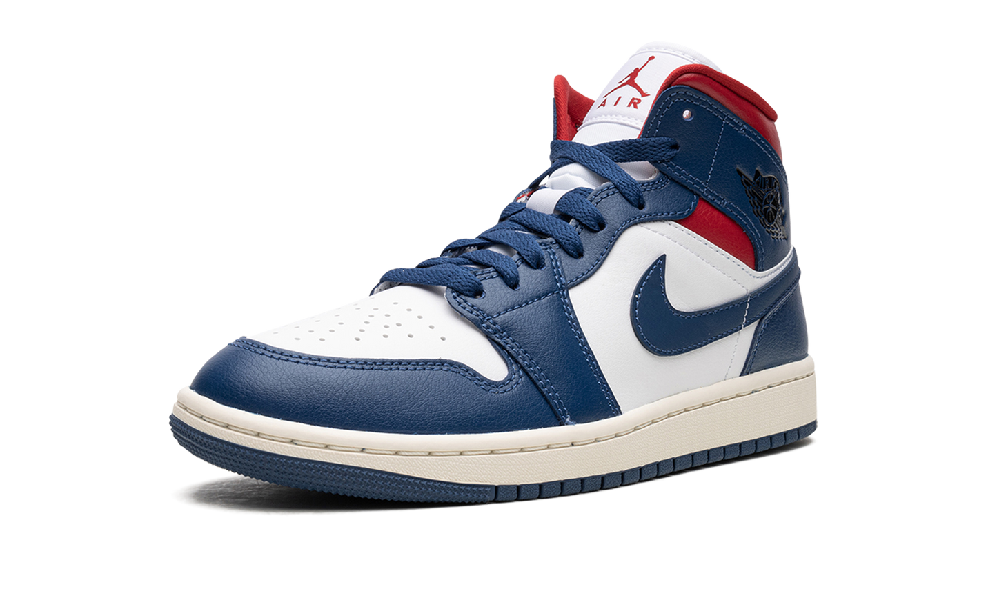 AIR JORDAN 1 MID WMNS  Blue / Red
