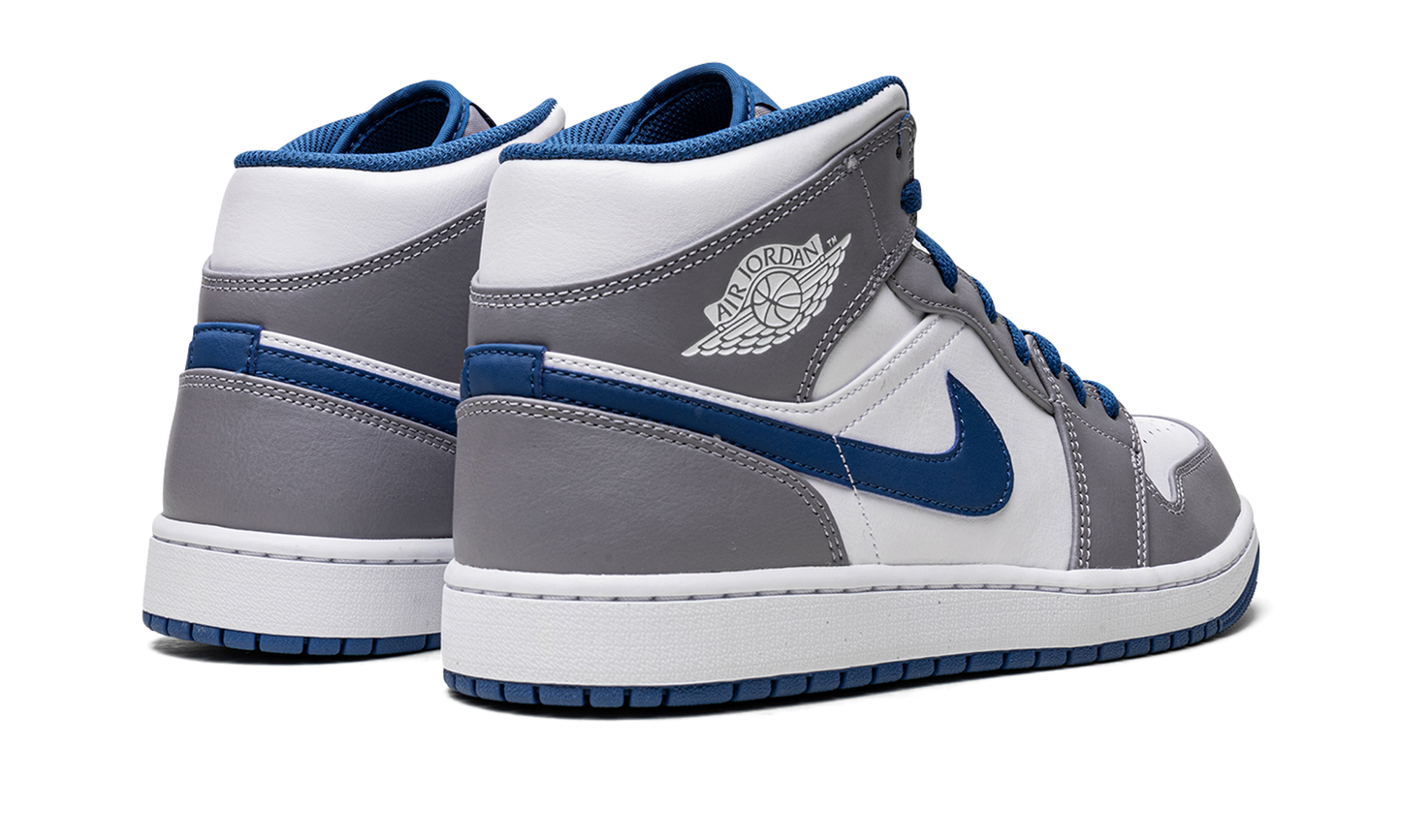 Air Jordan 1 Mid  True Blue