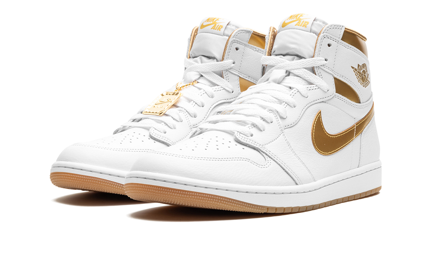 AIR JORDAN 1 RETRO HIGH OG WMNS  Metallic Gold