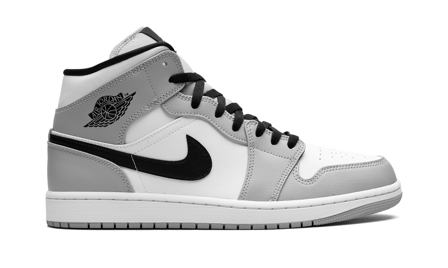 Air Jordan 1 Mid  Light Smoke Grey
