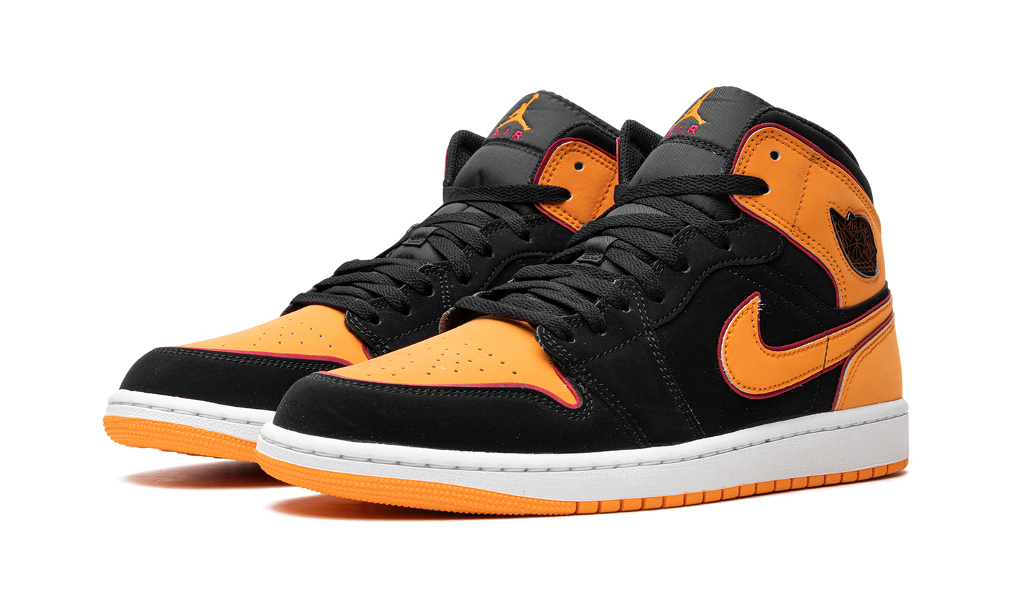 Air Jordan 1 Mid  Vivid Orange