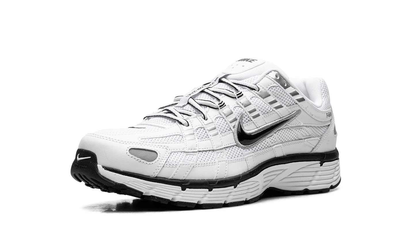 P-6000  White Metallic Silver Black