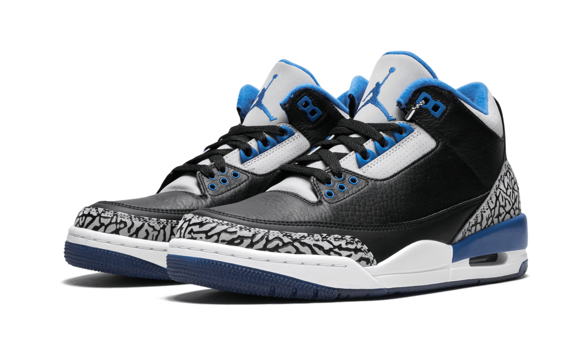 Air Jordan 3 Retro  Sport Blue