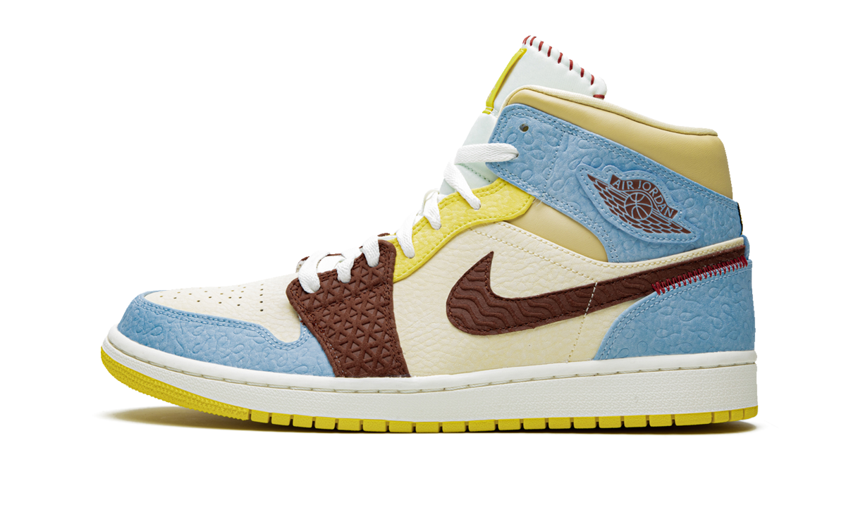 Air Jordan 1 Mid SE  Maison Chateau Rouge Fearless