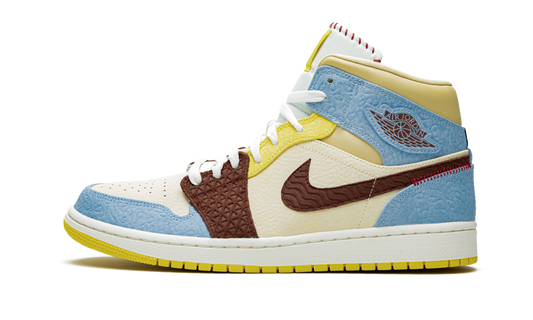 Air Jordan 1 Mid SE  Maison Chateau Rouge Fearless