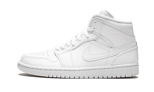 Air Jordan 1 Mid  Triple White
