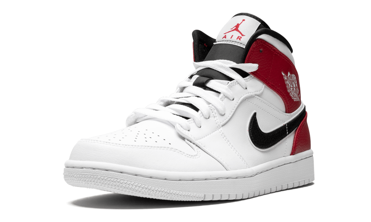 Air Jordan 1 Mid  White Chicago