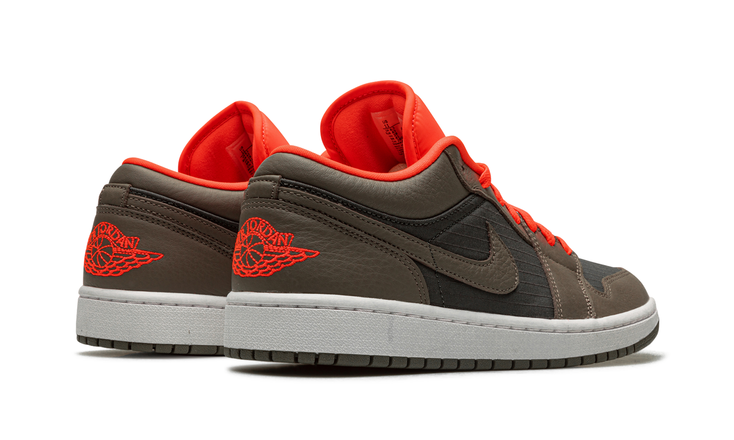 AIR JORDAN 1 LO SE WMNS  Black / Olive/ Bright Crimson