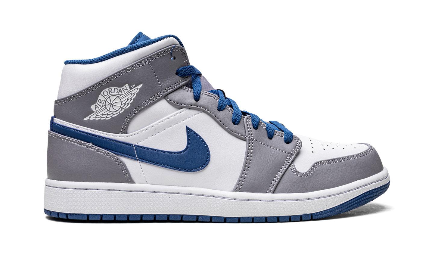 Air Jordan 1 Mid  True Blue