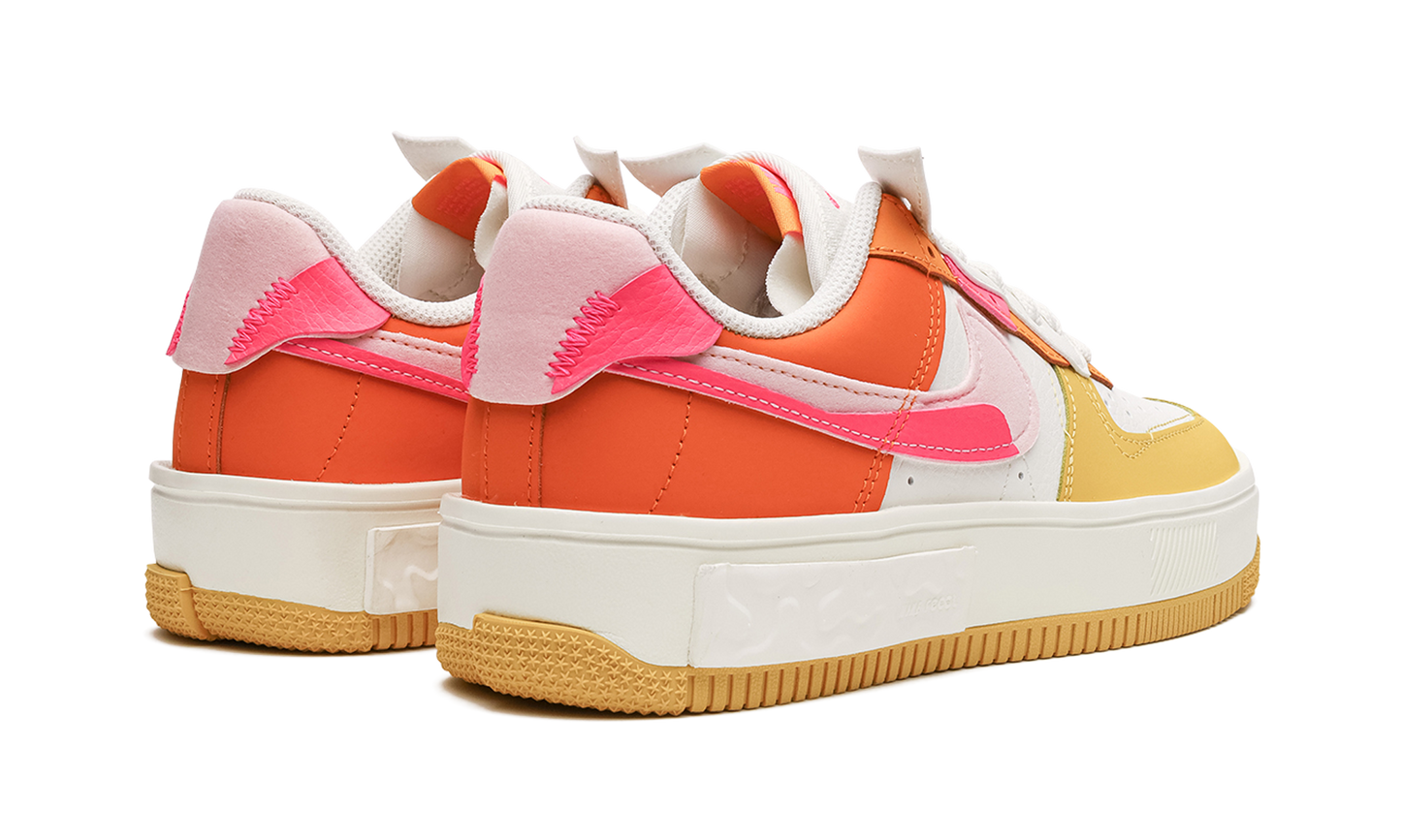 AIR FORCE 1 FONTANKA MNS WMNS  Summit White/Solar Flare/Medium Soft Pink/Hyper Pink