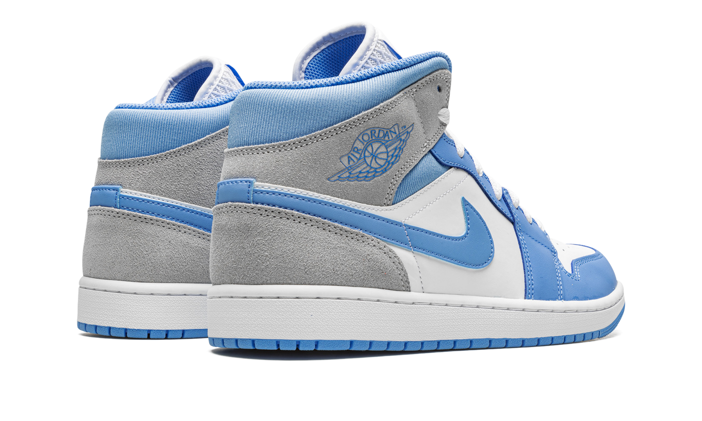Air Jordan 1 Mid SE  University Blue / Grey
