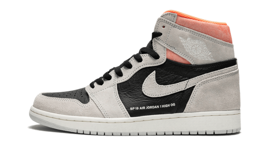 Air Jordan 1 Retro High OG  Neutral Grey/Hyper Crimson