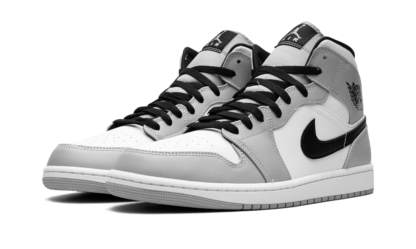 Air Jordan 1 Mid  Light Smoke Grey