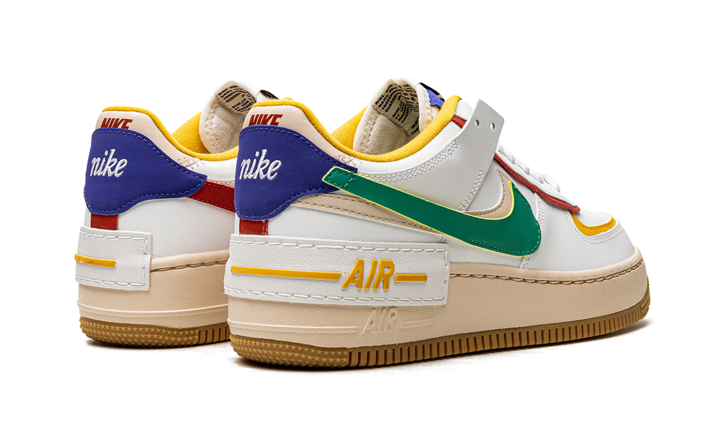 AIR FORCE 1 LO SHADO MNS WMNS  Summit White Neptune Green