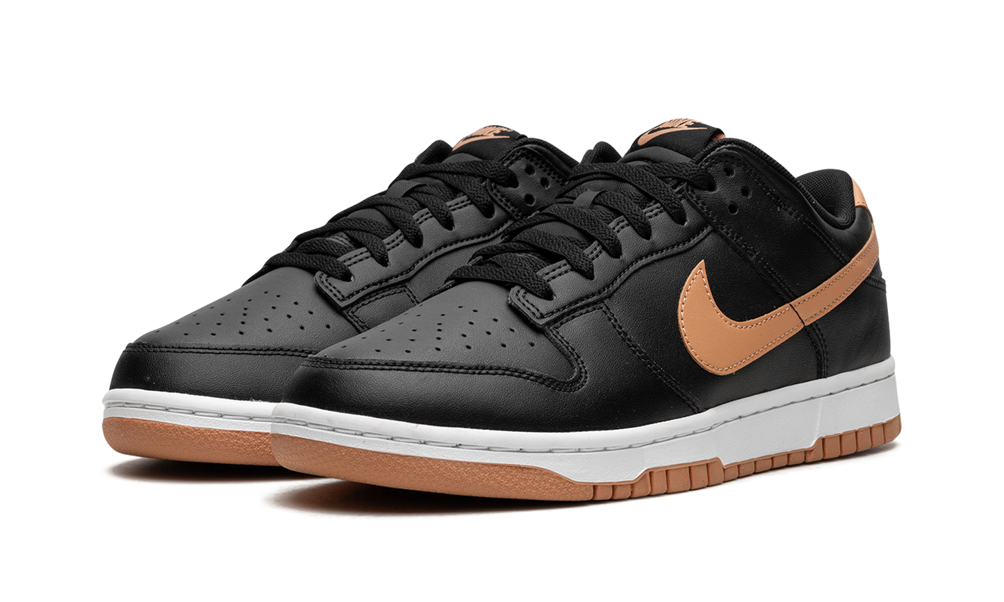Dunk Low  Black / Amber Brown