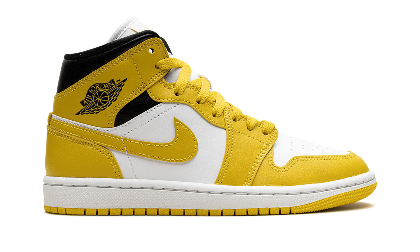 Air Jordan 1 Mid WMNS  VIVID SULFUR
