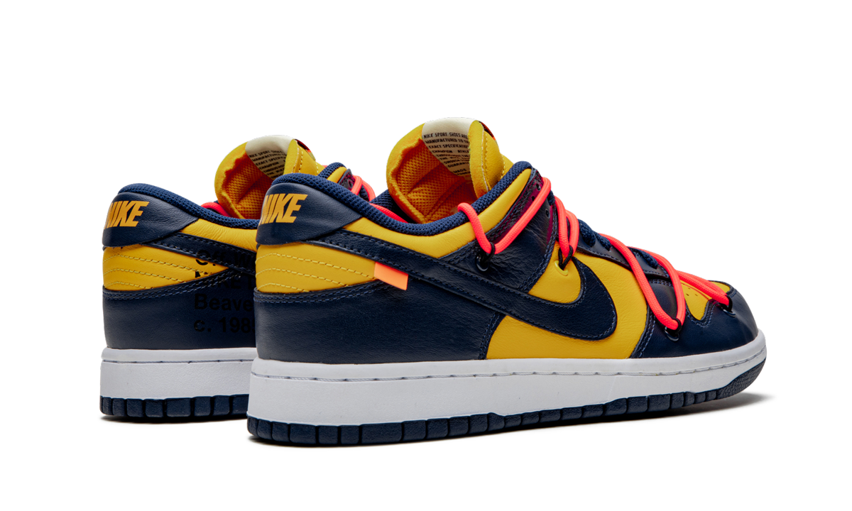Dunk Low  Off-White - University Gold