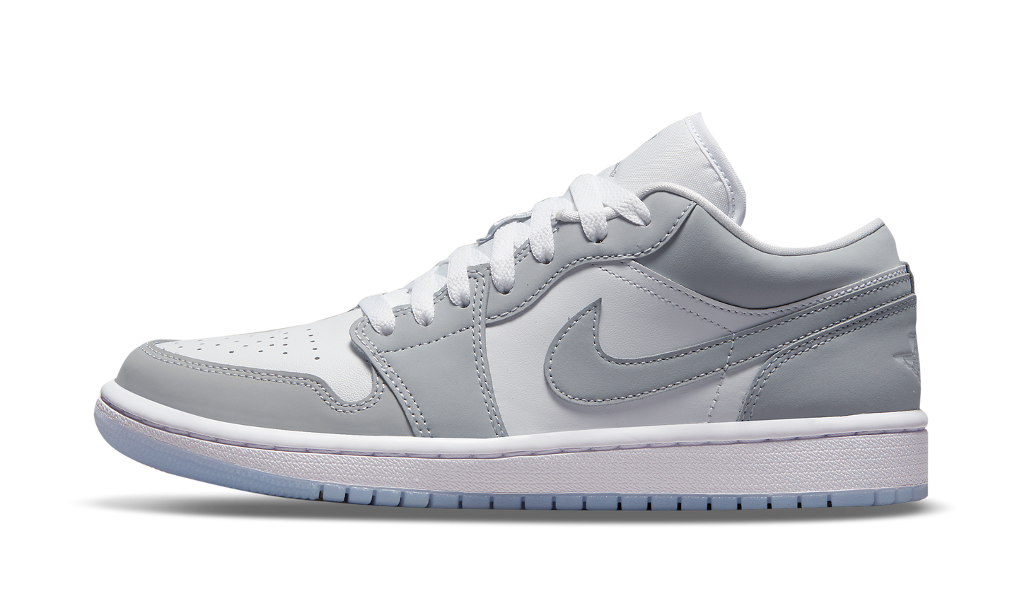 AIR JORDAN 1 LOW WMNS  White / Wolf Grey