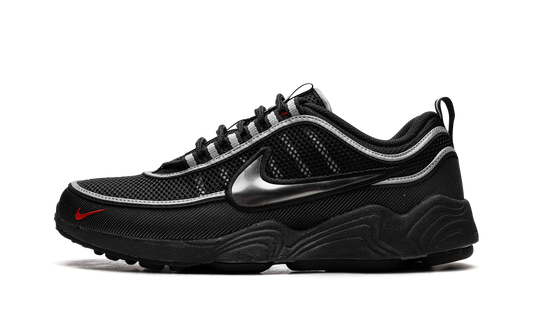 Air Zoom Spiridon  Black / Metallic Silver