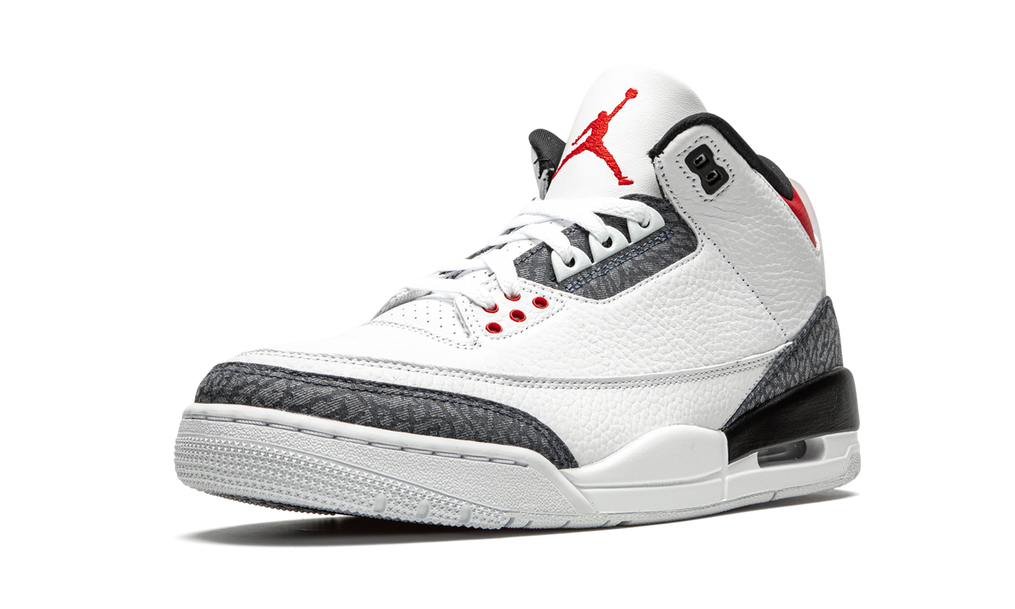 Air Jordan 3 Retro SE DNM  Fire Red Denim