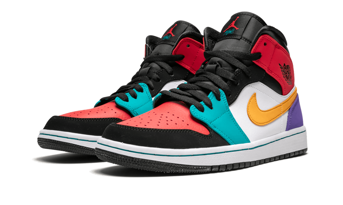 Air Jordan 1 Mid  Multicolor