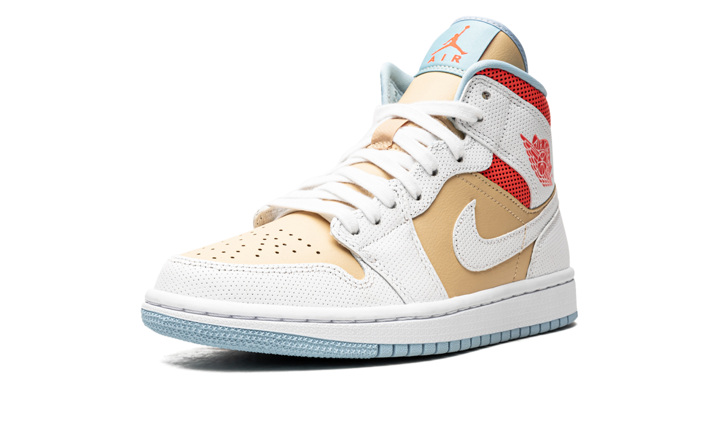 AIR JORDAN 1 MID SE WMNS  “Sesame”