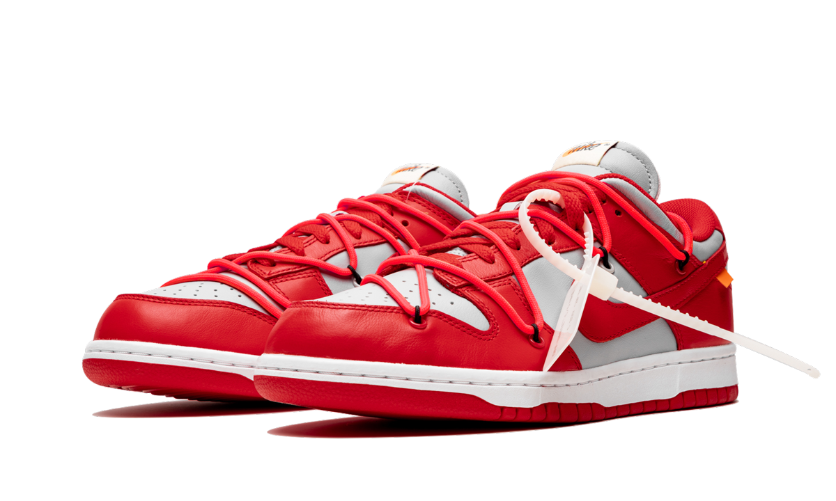 Dunk Low  Off-White - University Red