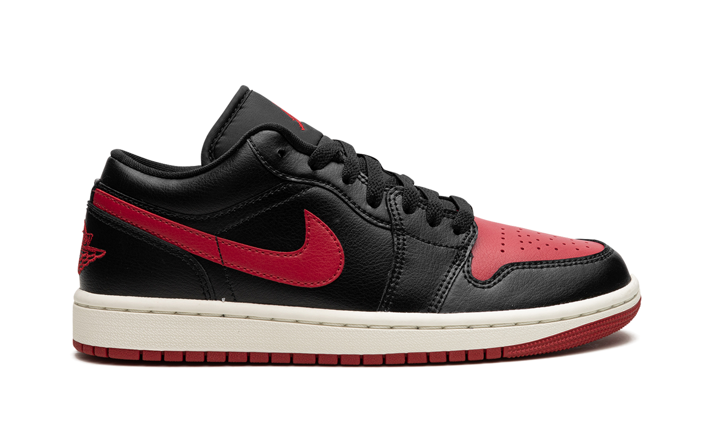 Air Jordan 1 Low WMNS  Bred Sail