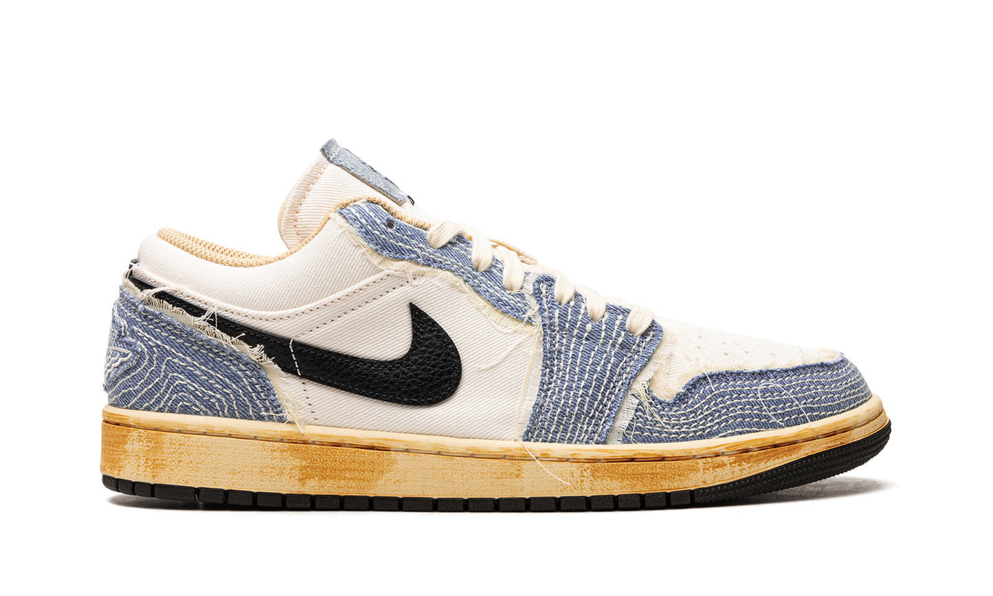 Air Jordan 1 Low SE  Sashiko Denim