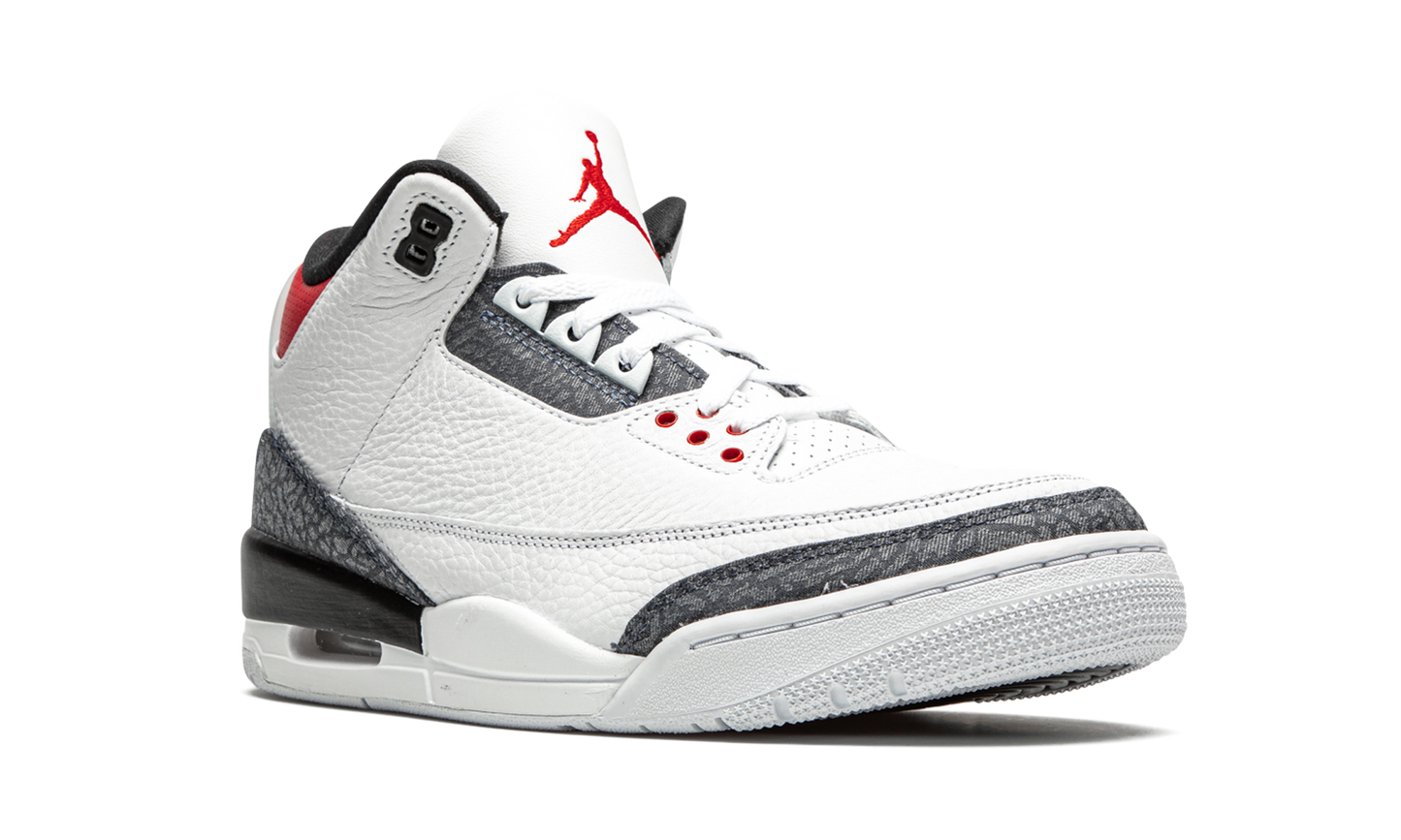 Air Jordan 3 Retro SE DNM  Fire Red Denim